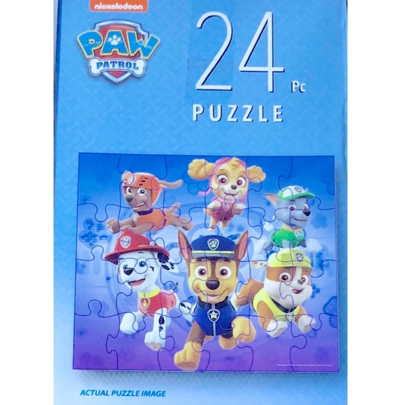 5/$15 NEW NICKELODEON PAW PATROL Puzzle 24 Piece Toy Puzzle UNISEX - Picture 3 of 16